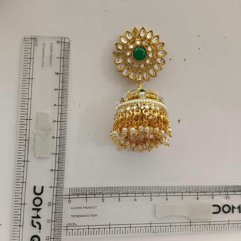 The99Jewel Designer Festive KundanJhumka Earrings