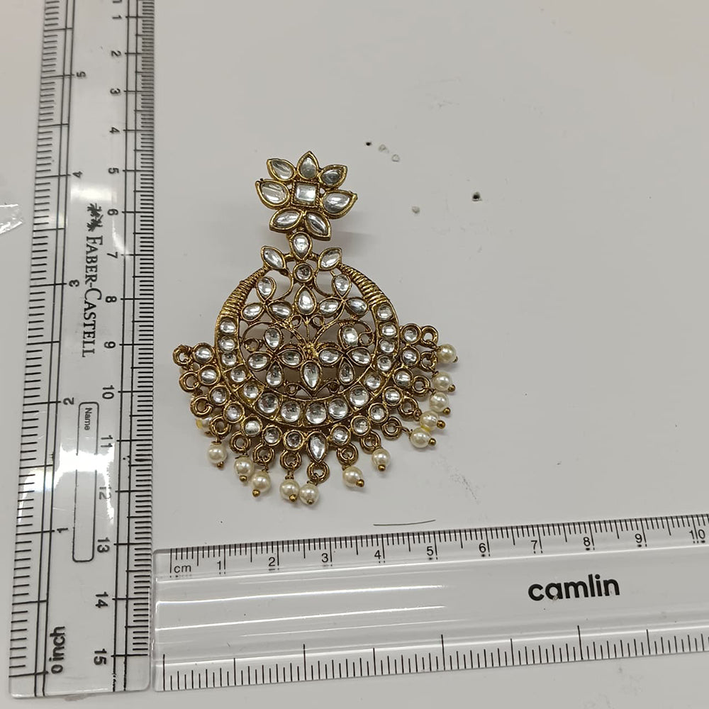 The99Jewel Designer Festive KundanDangler Earrings