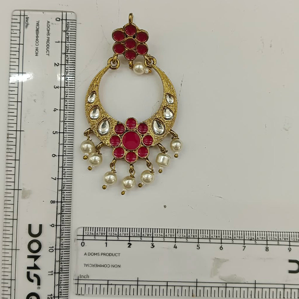 The99Jewel Designer Festive KundanDangler Earrings