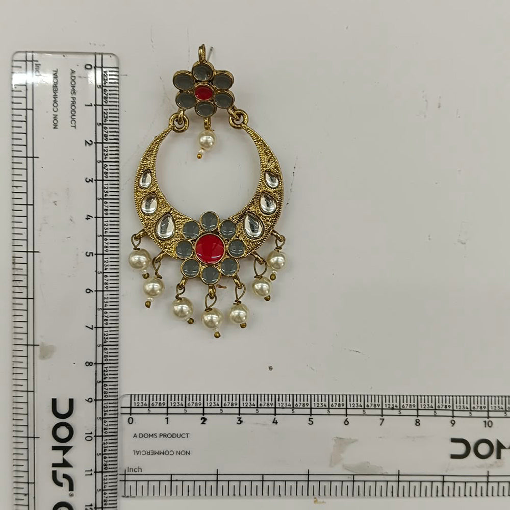 The99Jewel Designer Festive KundanDangler Earrings