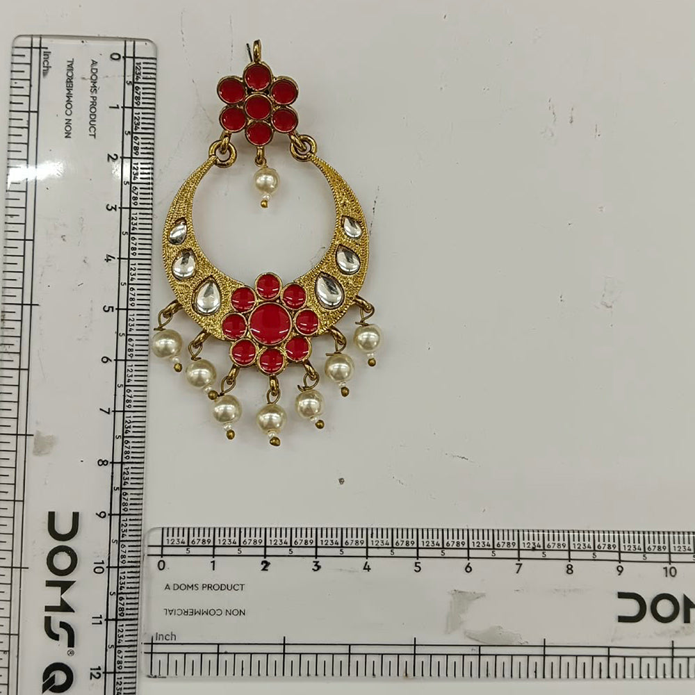 The99Jewel Designer Festive KundanDangler Earrings