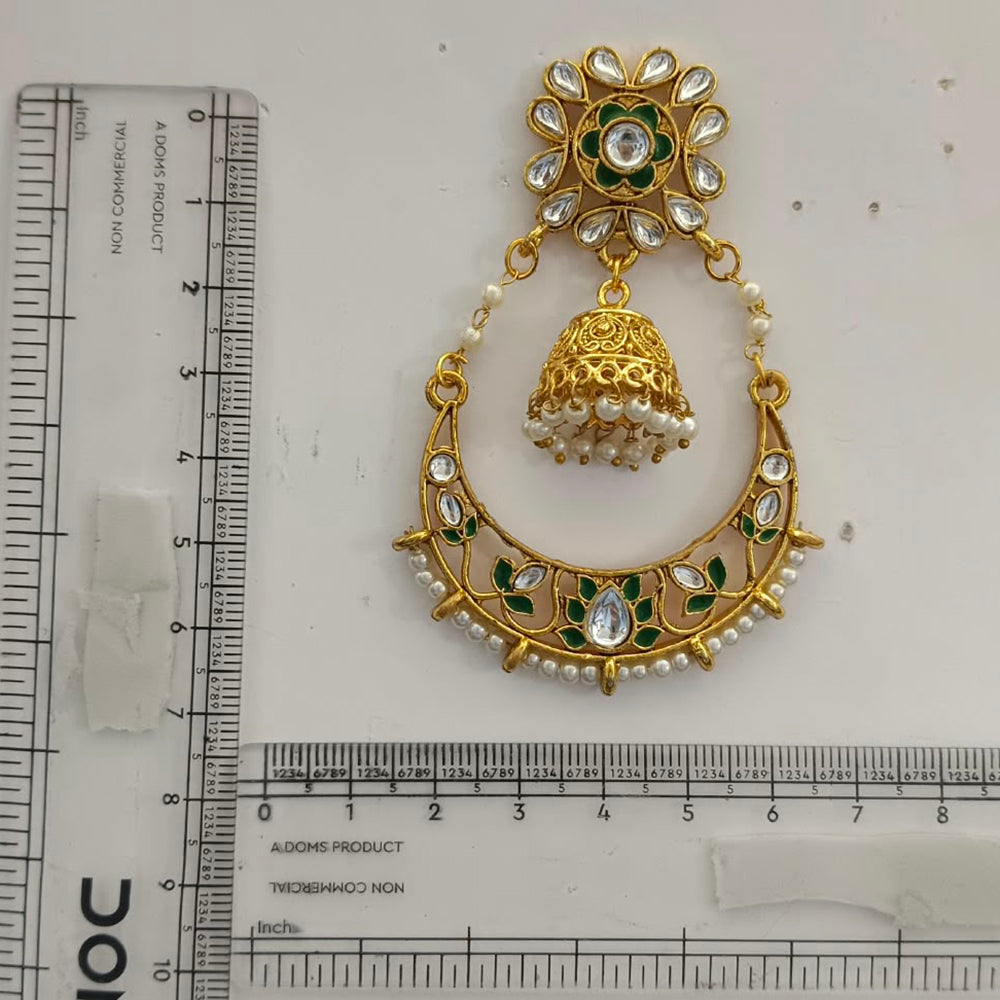 The99Jewel Designer Festive Meenakari Dangler Earrings