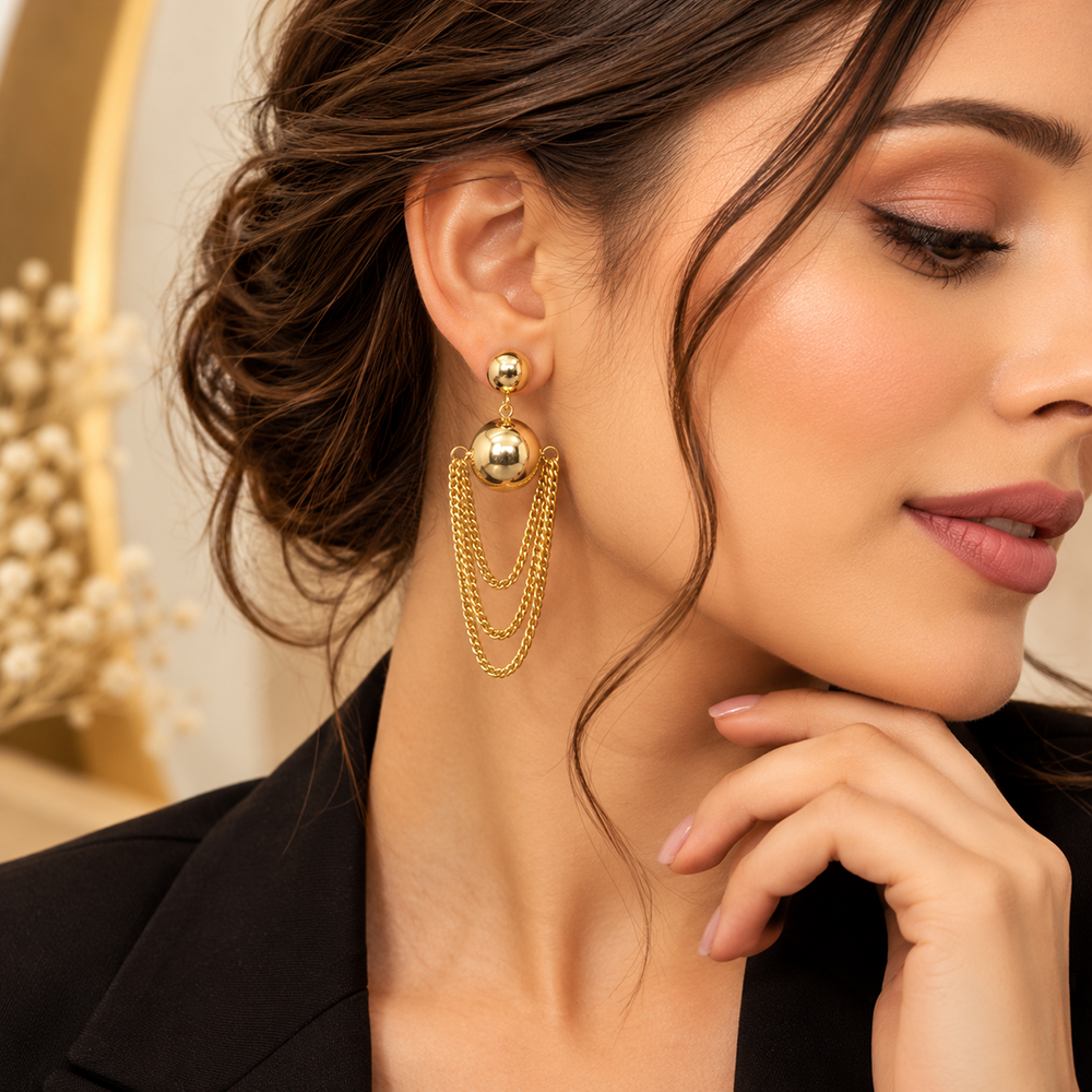 The99Jewel Women's Anti-Tarnish Designer Earrings | Stylish Fashion Jewellery for Daily, Party and Casual Wear
