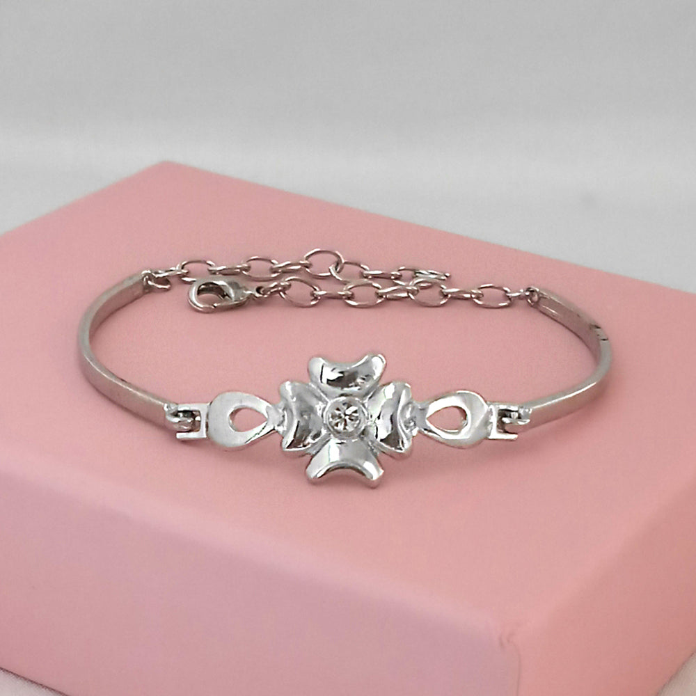 The99Jewel Silver Plated Austrian Stone Bracelet - 1400552A