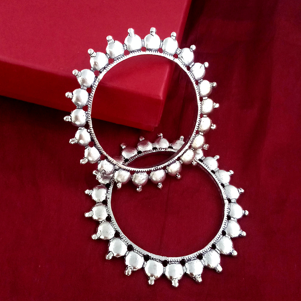 The99Jewel Traditional Oxidised Plated Bangles Set For Women