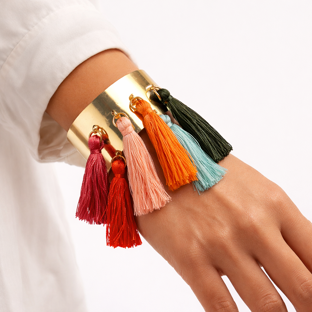 The99Jewel Multi Color Thread Stylish Free Size Kada