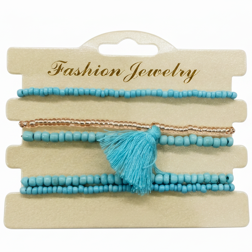 The99Jewel Pearl Stack Bracelet Combo Modern Elegant Jewelry for Women