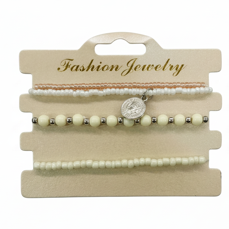 The99Jewel Fashion Beads Bracelet Combo Pack for Women