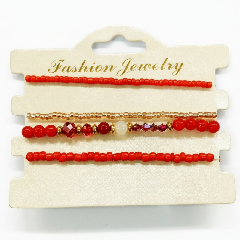 The99Jewel Fashion Beads Bracelet Combo Pack for Women