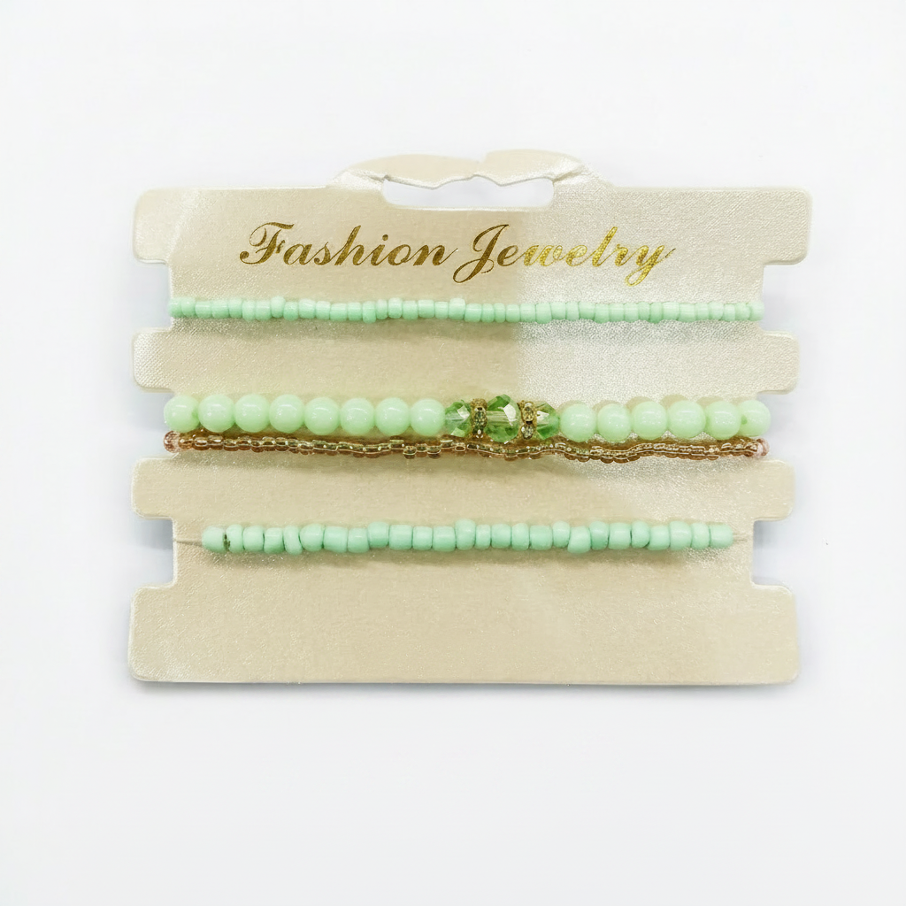 The99Jewel Traditional Layered Beads Bracelet Combo for Women