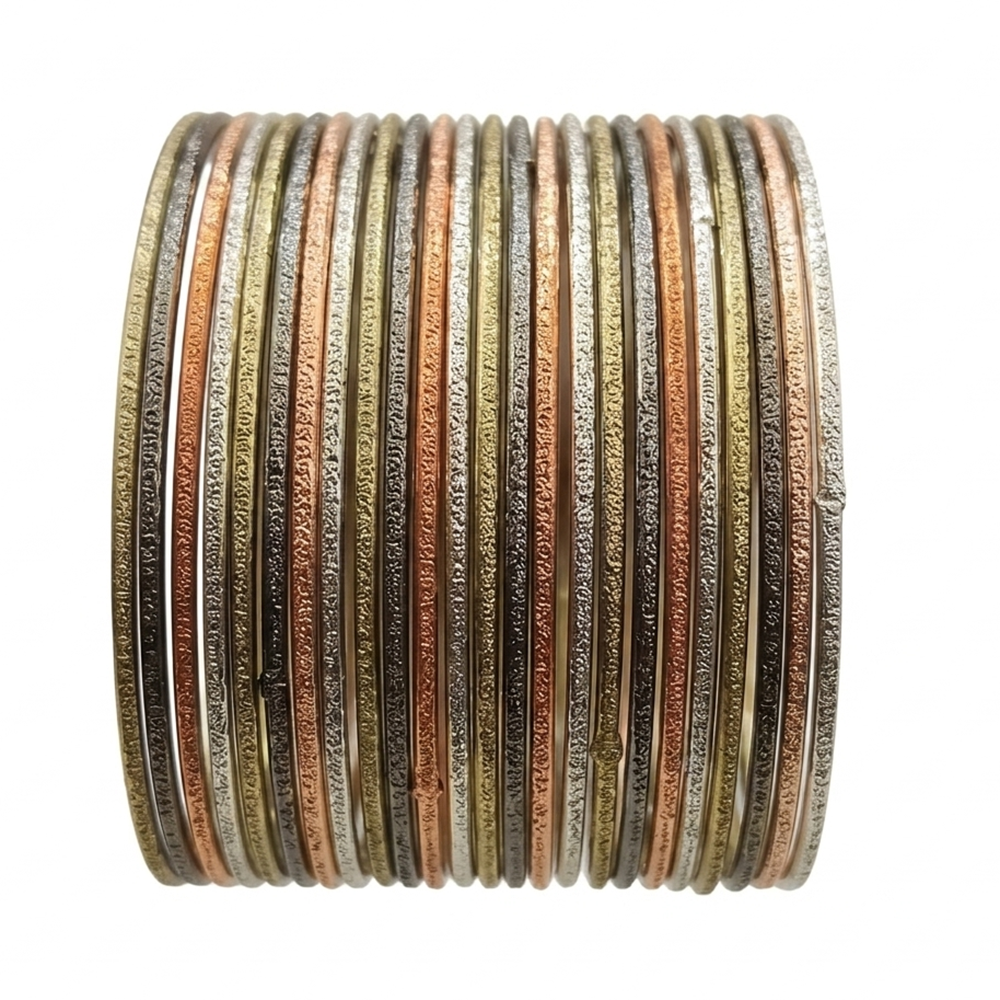 The99Jewel Graceful Indo-Western Bangles Set For Women (24 Piece In a set )