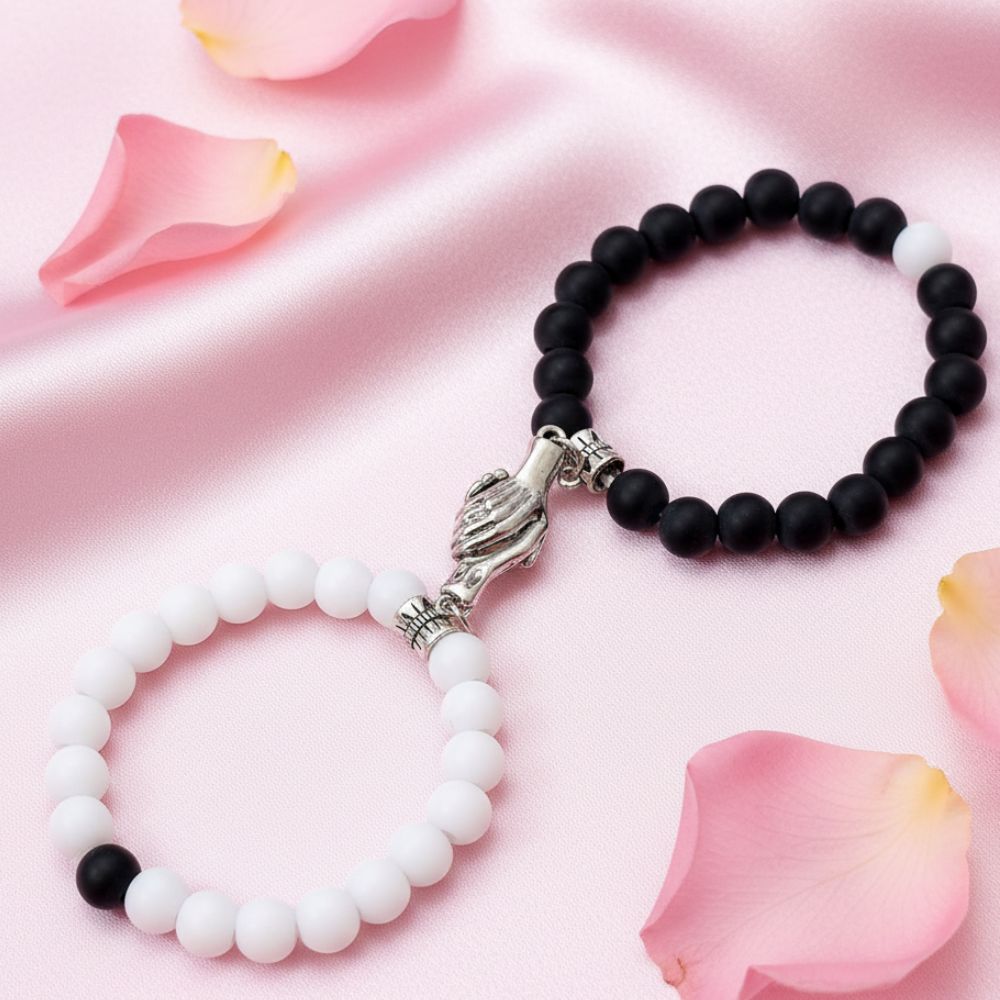 The99Jewel Eternal Bond Magnetic Couple Bracelet Set
