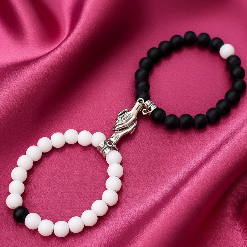 The99Jewel Eternal Bond Magnetic Couple Bracelet Set