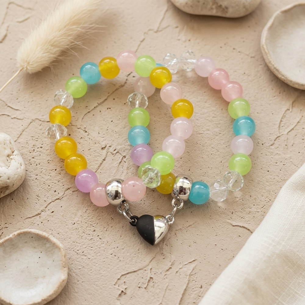 The99Jewel Eternal Bond Magnetic Couple Bracelet Set