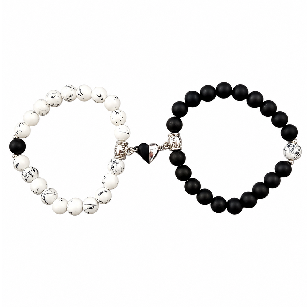 The99Jewel Eternal Bond Magnetic Couple Bracelet Set