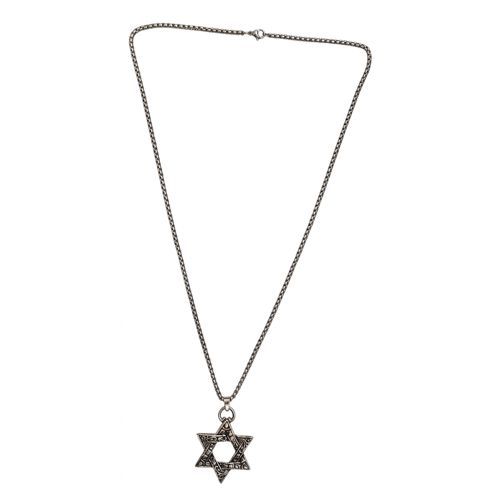 The99Jewel Star Of David  Pendant With Chain