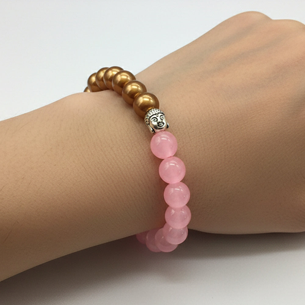 The99Jewel Pink and Gold Bracelet