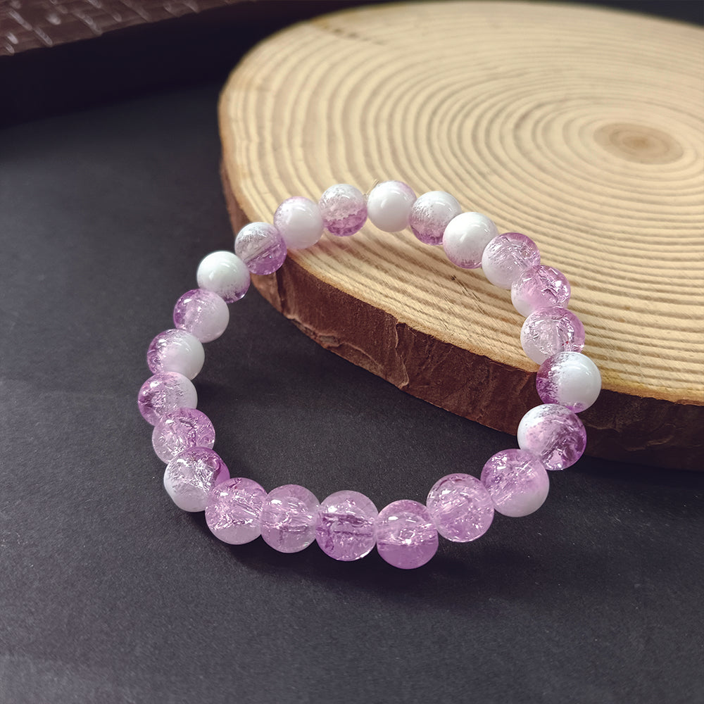 The99Jewel Crystal Crackle Glass Beads Stretch Bracelet - 1404753