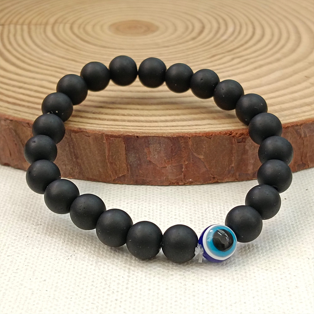 The99Jewel Black Beads Evil Eye Bracelet -1404790
