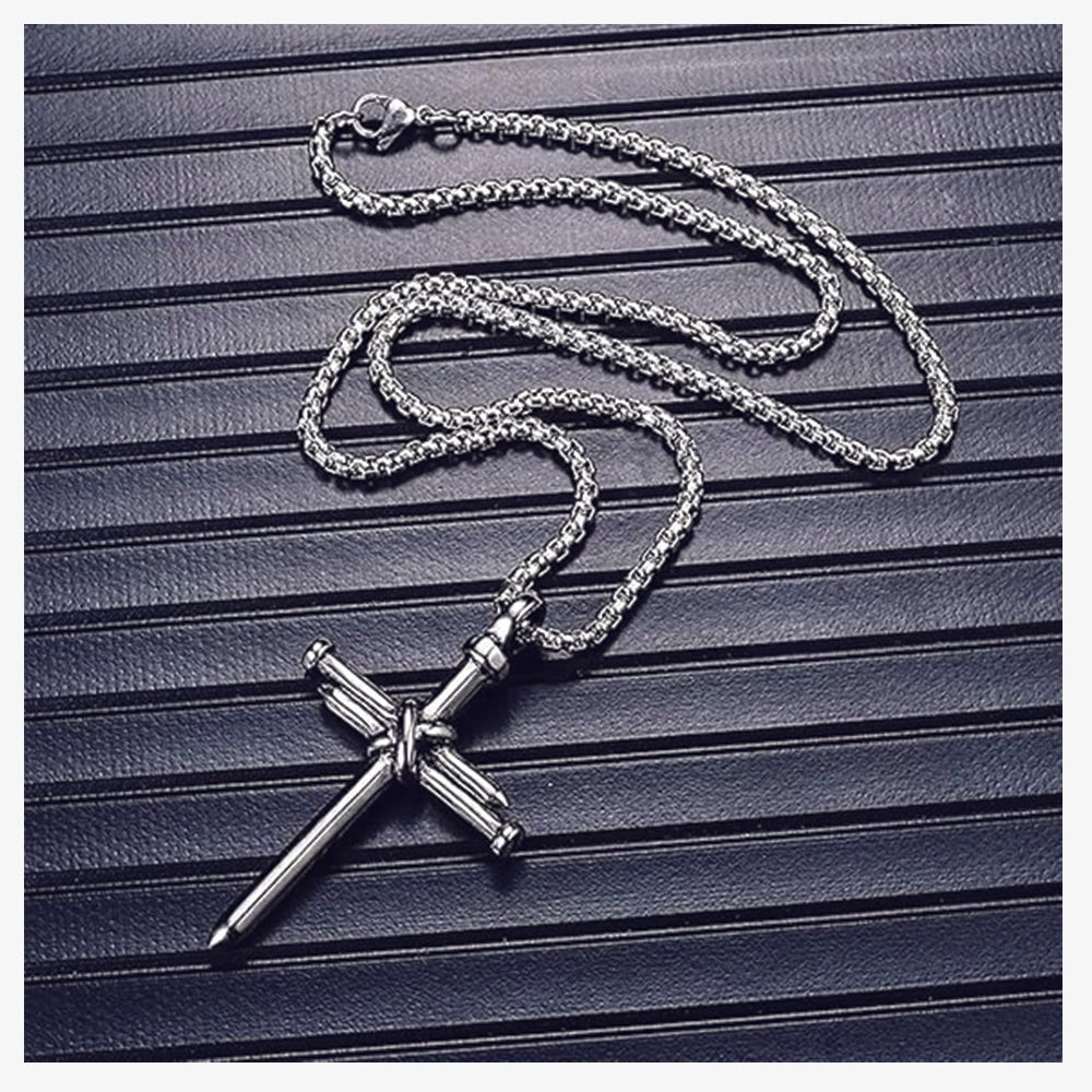 The99Jewel Cross Necklace for Men Women