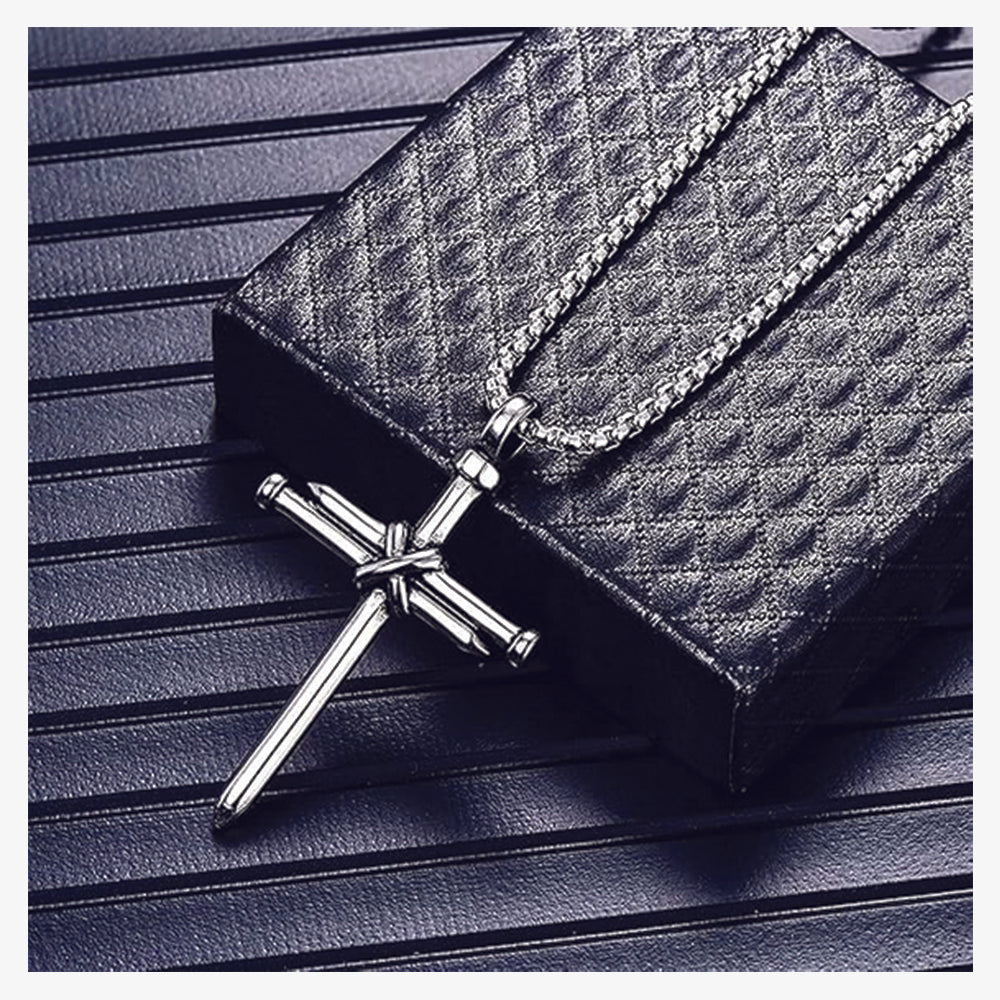 The99Jewel Cross Necklace for Men Women