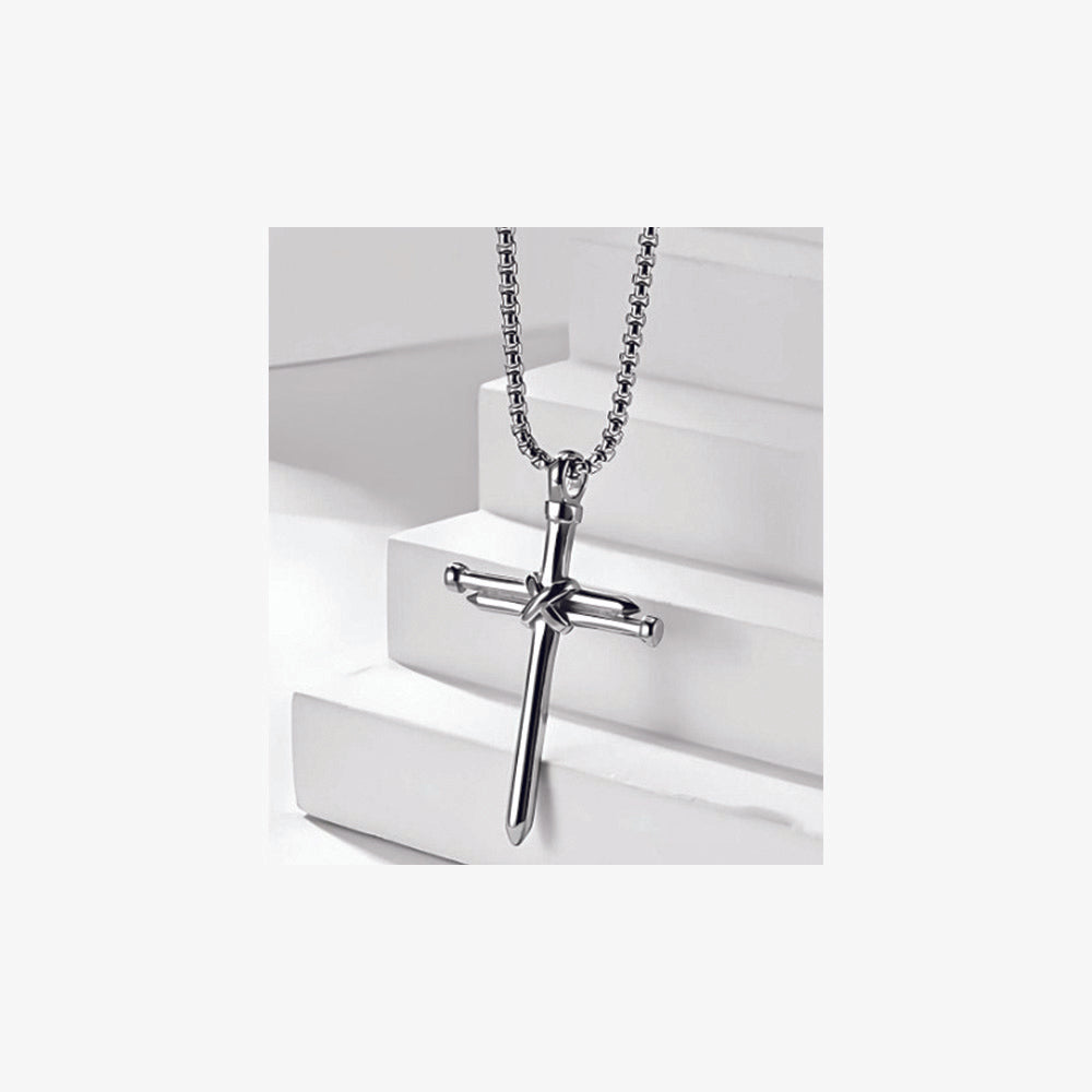 The99Jewel Cross Necklace for Men Women