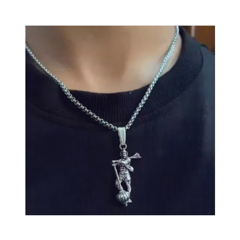The99Jewel Silver Chain  Hanuman  Pendant for Men