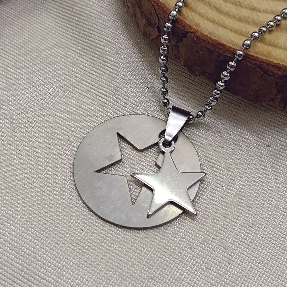 The99Jewel Star Chain Pendant For Men