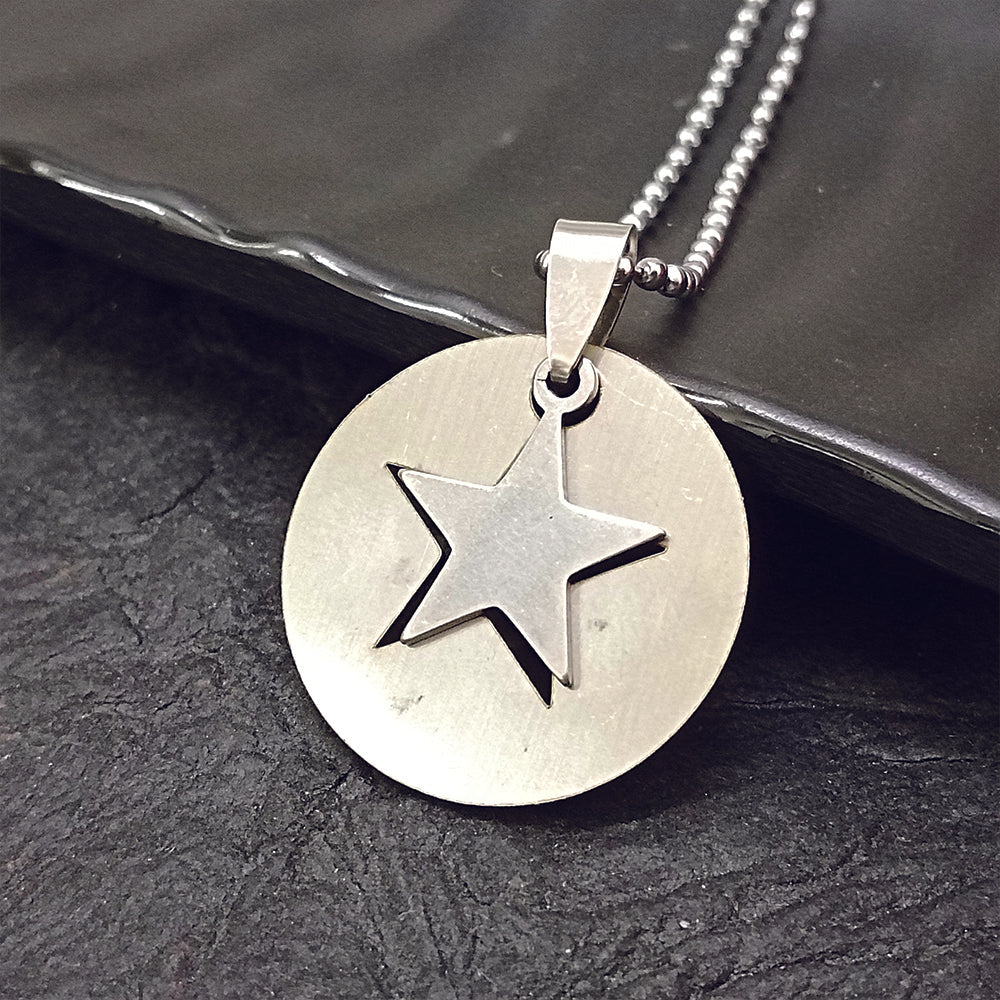 The99Jewel Star Chain Pendant For Men