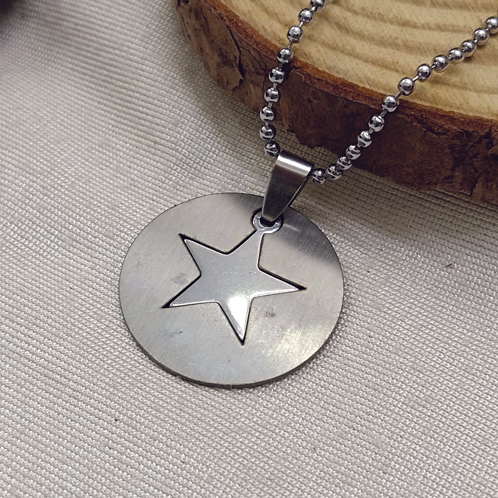 The99Jewel Star Chain Pendant For Men