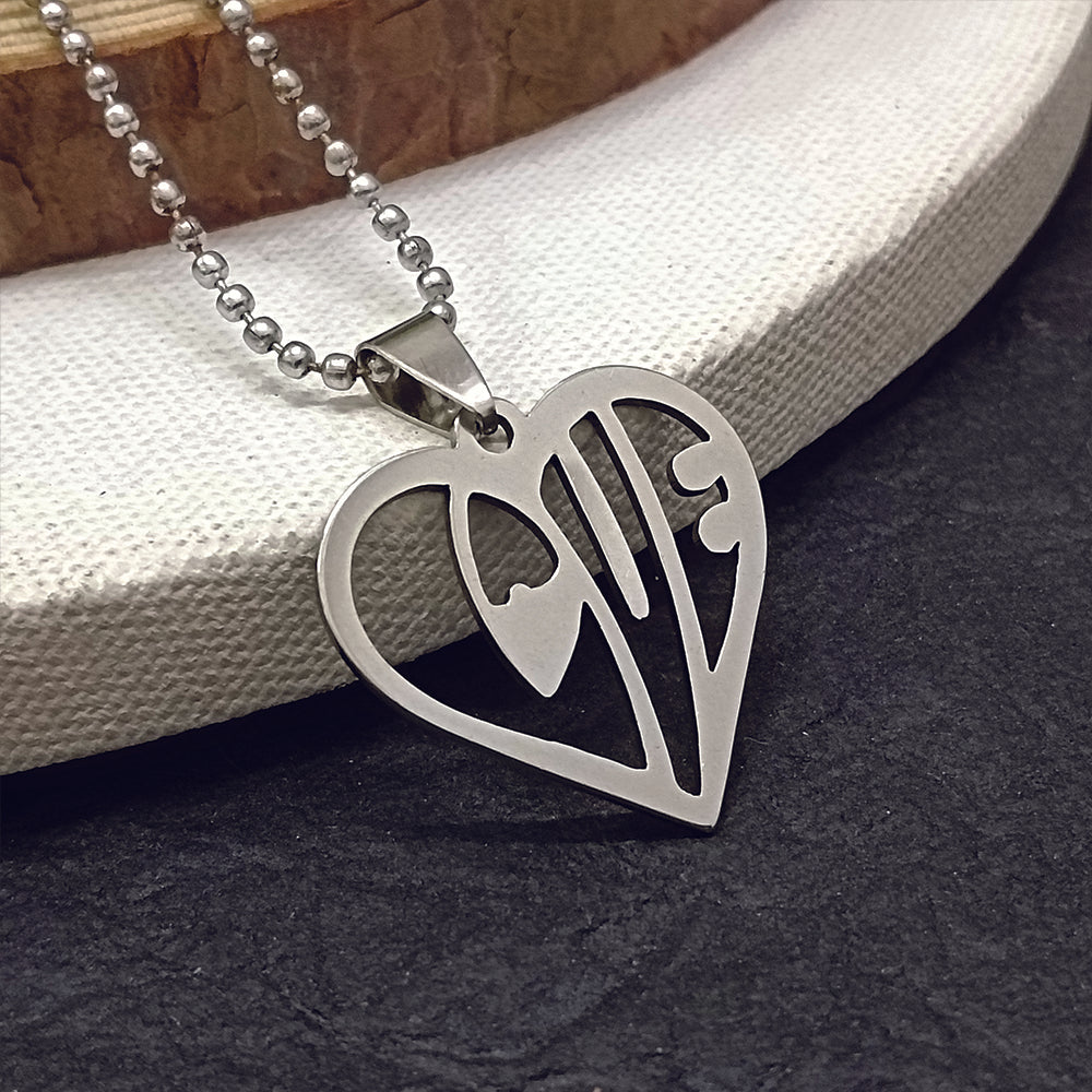 The99Jewel Heart Shaped Love Chain Pendant