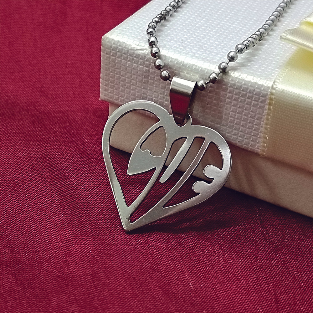 The99Jewel Heart Shaped Love Chain Pendant