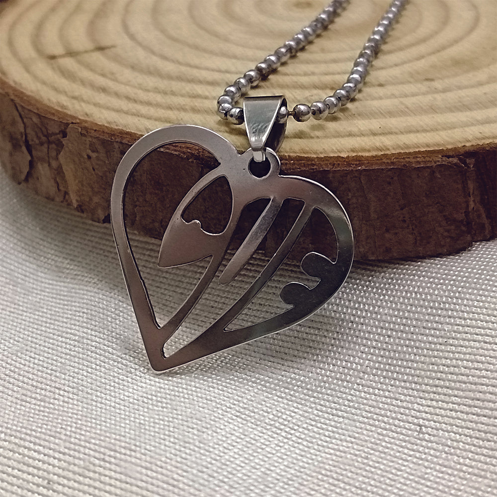 The99Jewel Heart Shaped Love Chain Pendant
