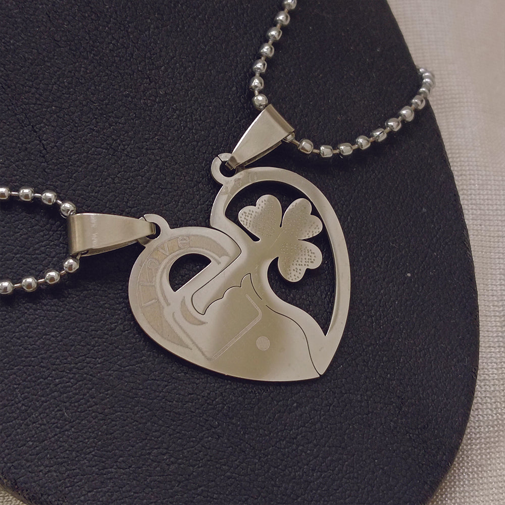 The99Jewel Heart Key " I LOVE YOU " Chain Pendant