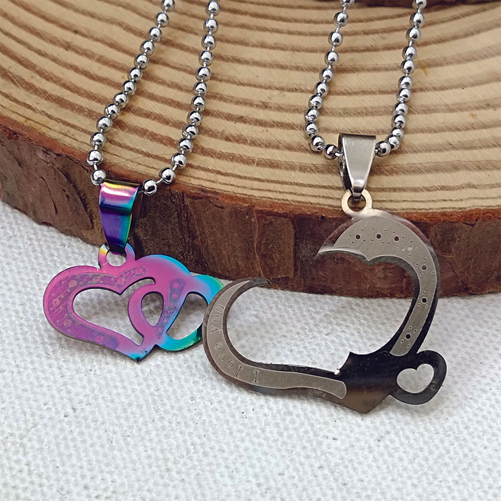 The99Jewel Heart Shape Chain Pendant- 1404891