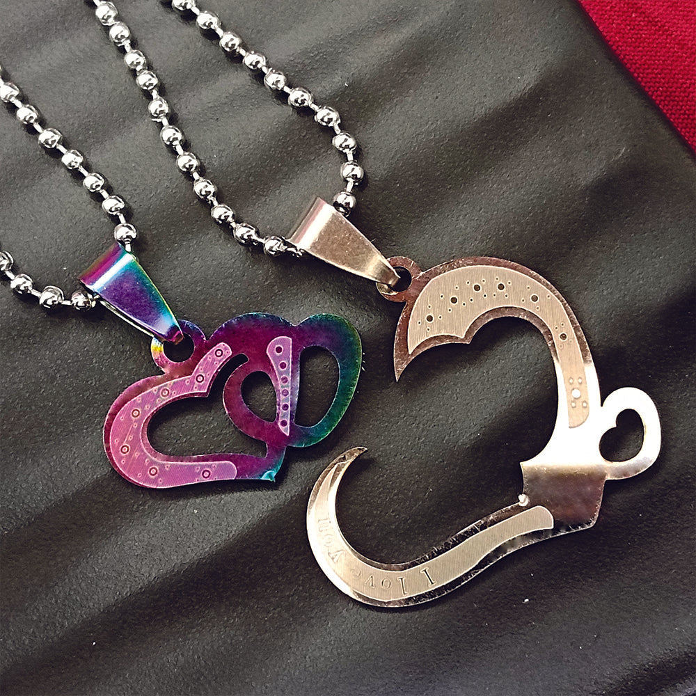 The99Jewel Heart Shape Chain Pendant- 1404891