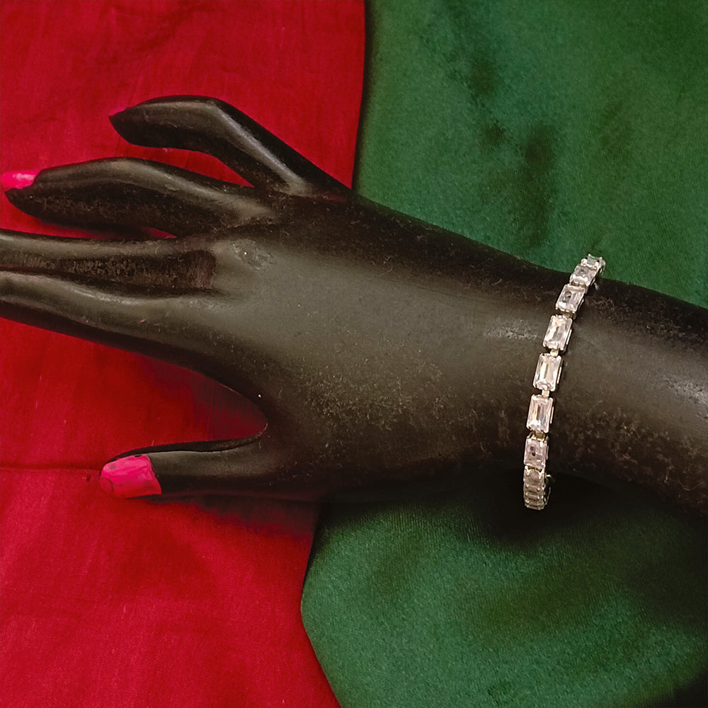 The99Jewel American Diamond Stylish Bracelet For Women And Girls