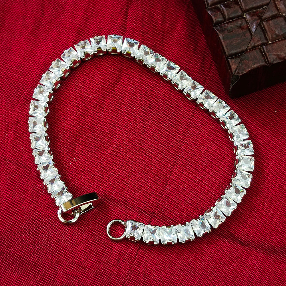 The99Jewel American Diamond Stylish Bracelet For Women And Girls