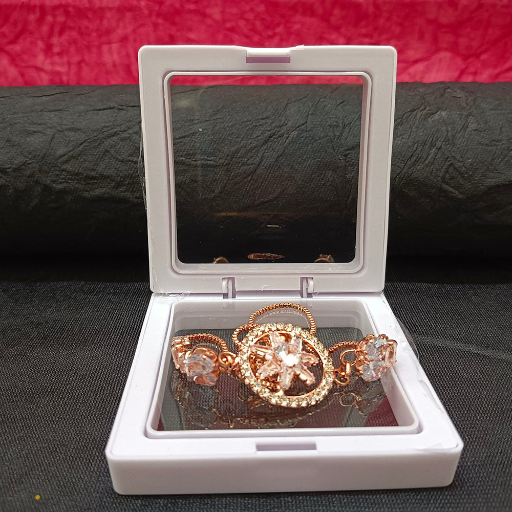 The99Jewel Elegant Adjustable American Diamond Bracelet