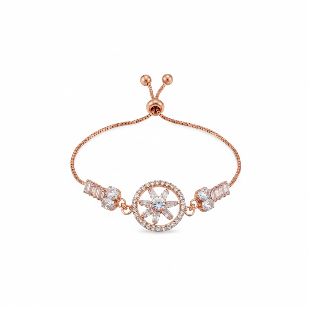 The99Jewel Elegant Adjustable American Diamond Bracelet
