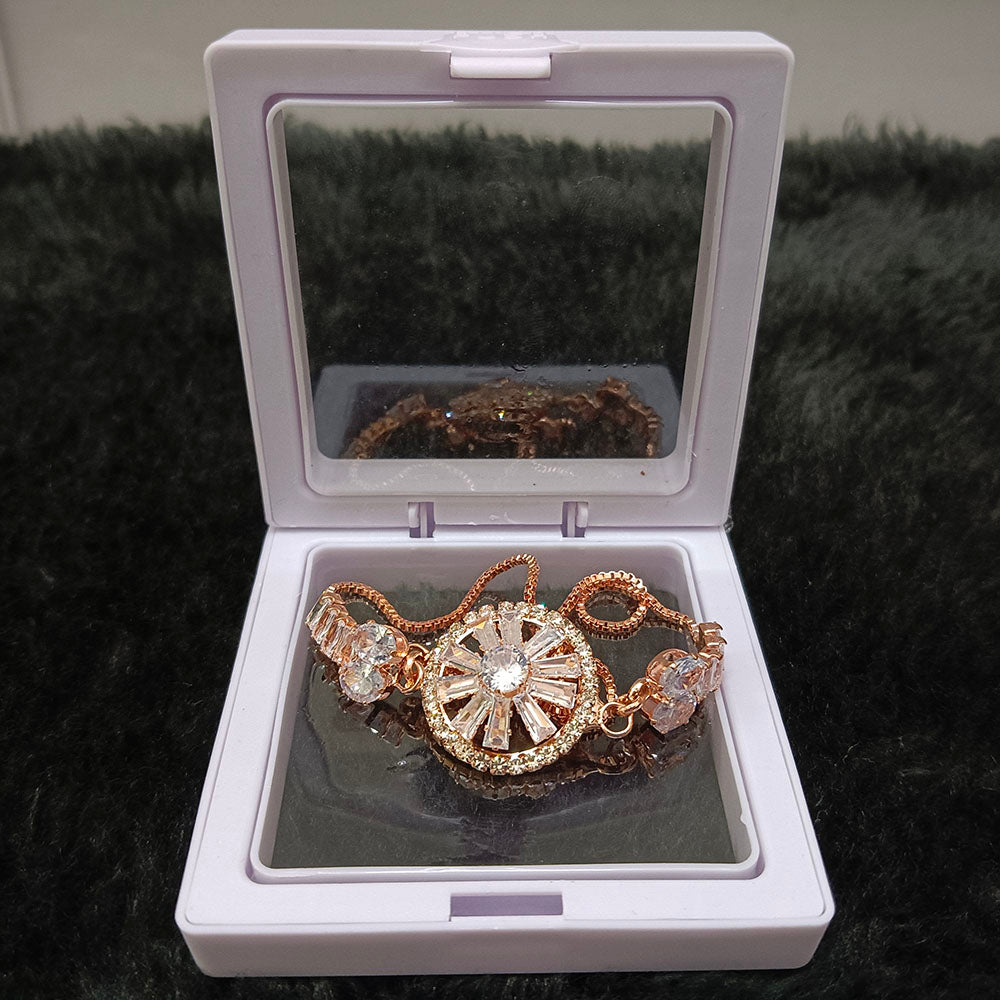 The99Jewel Elegant Adjustable American Diamond Bracelet