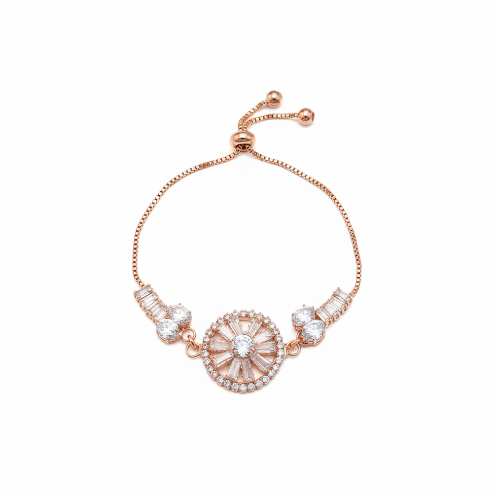 The99Jewel Elegant Adjustable American Diamond Bracelet