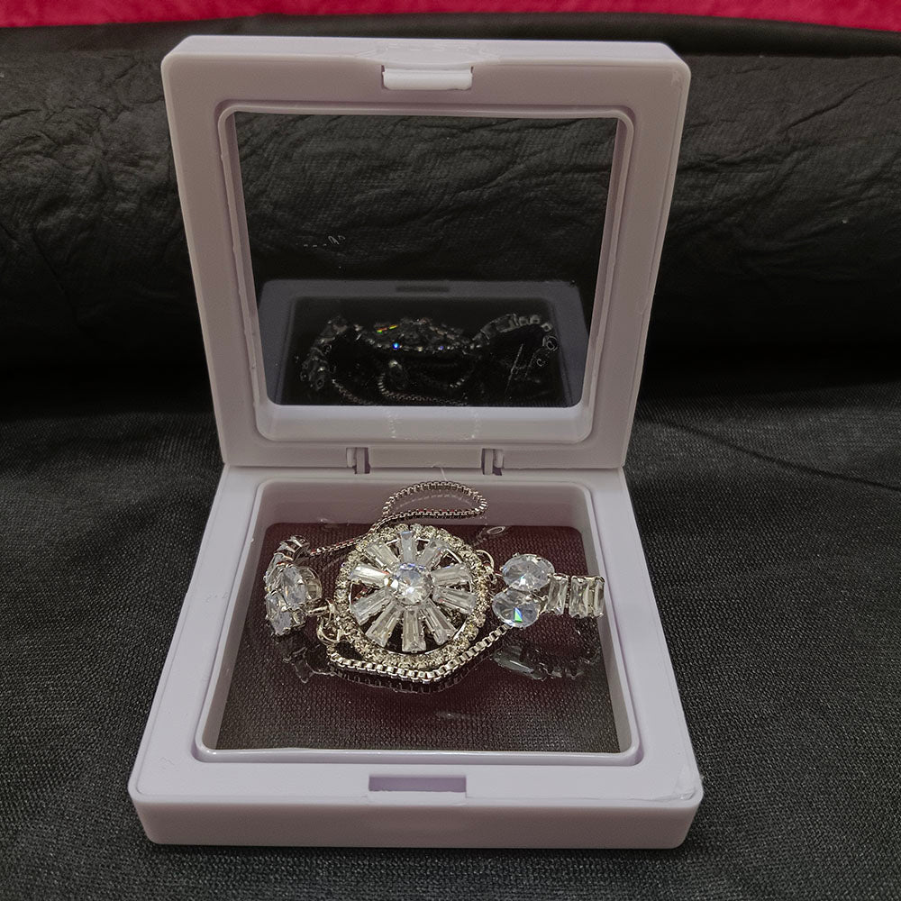 The99Jewel Elegant Adjustable American Diamond Bracelet