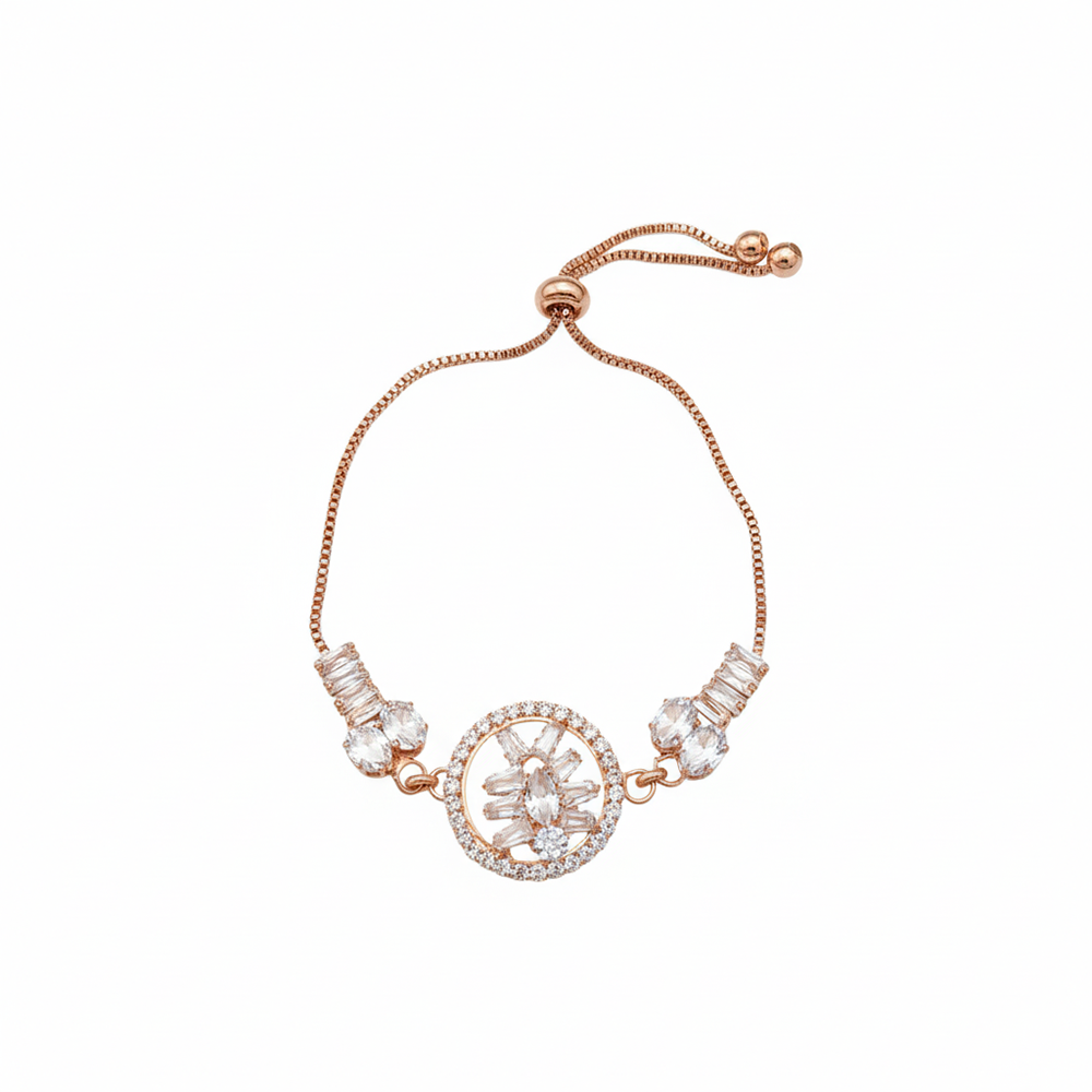 The99Jewel Elegant Adjustable American Diamond Bracelet