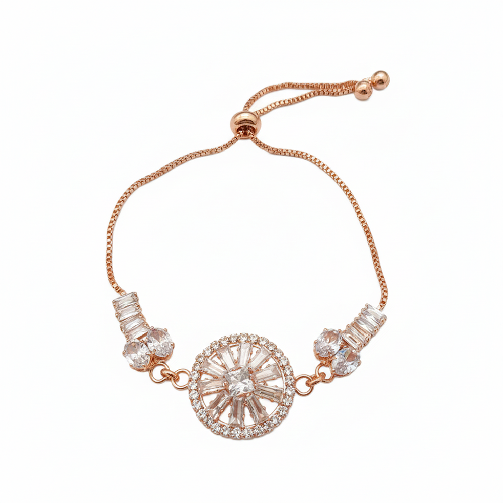 The99Jewel Elegant Adjustable American Diamond Bracelet