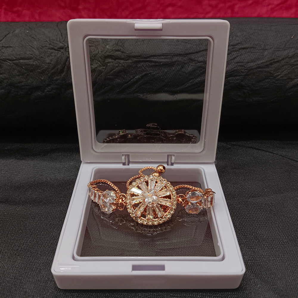 The99Jewel Elegant Adjustable American Diamond Bracelet