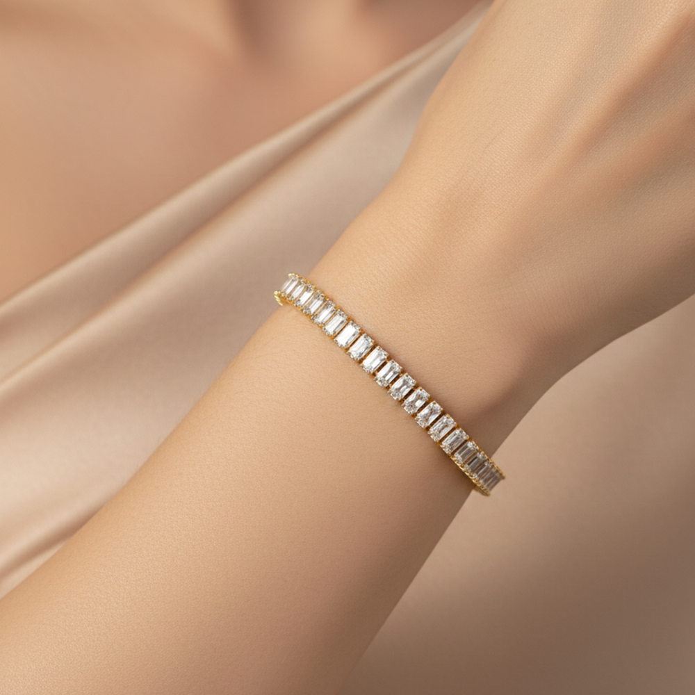 The99Jewel American Diamond Stylish Bracelet For Women And Girls