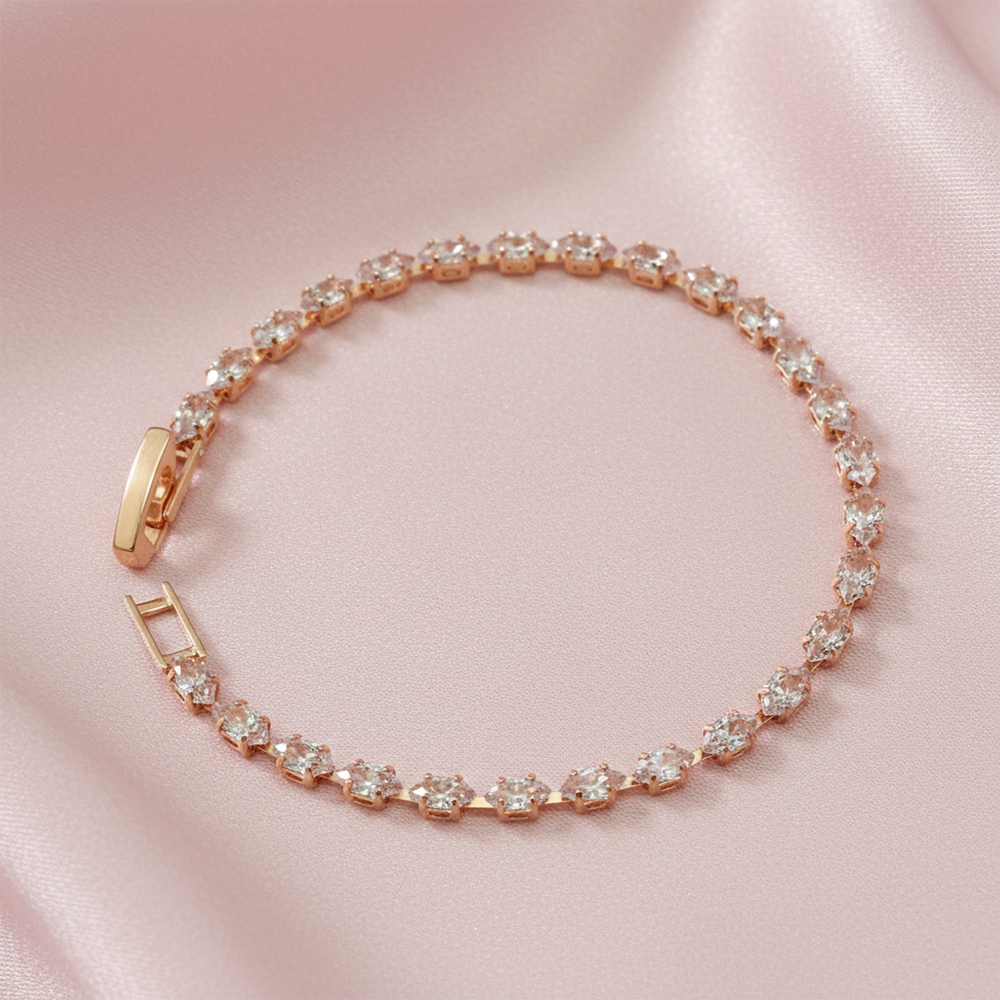 The99Jewel American Diamond Stylish Bracelet For Women And Girls