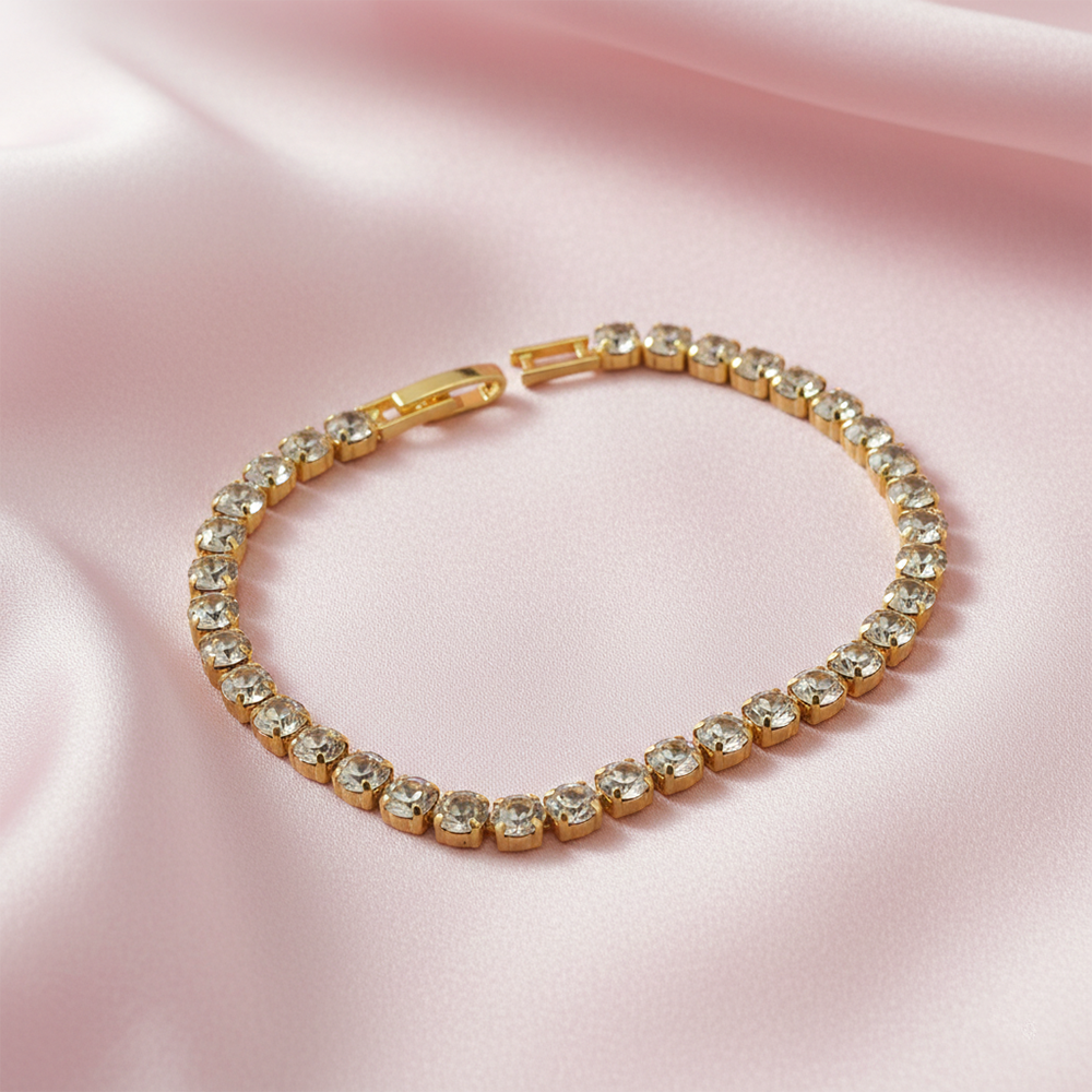 The99Jewel American Diamond Stylish Bracelet For Women And Girls