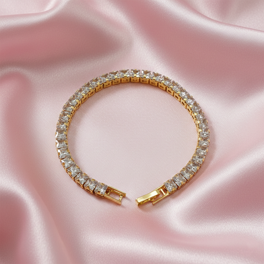 The99Jewel American Diamond Stylish Bracelet For Women And Girls